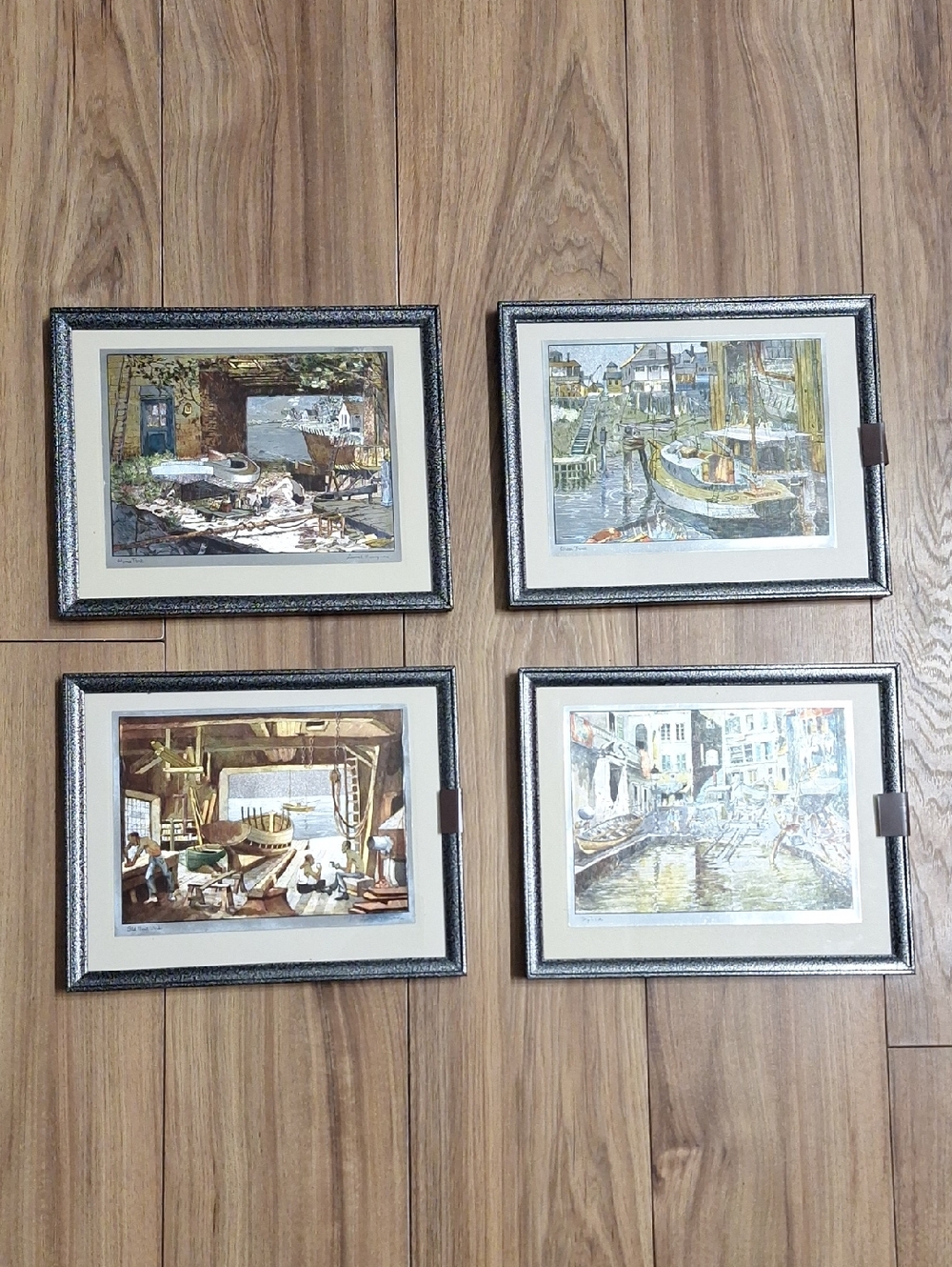 Lionel Barrymore 4 Framed Nautical Prints